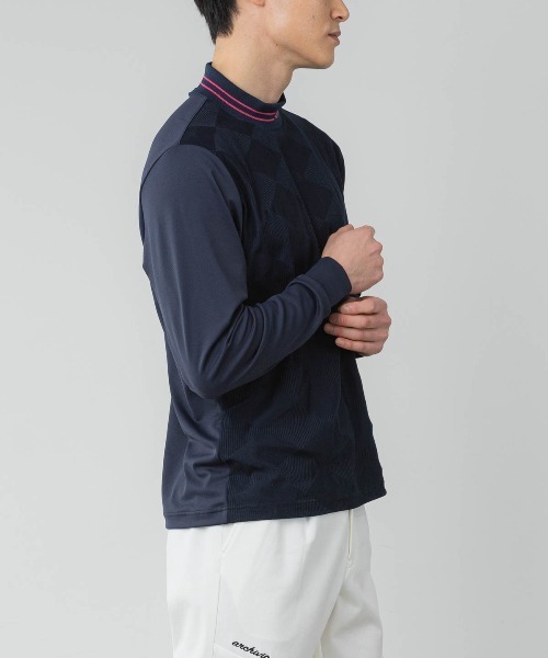 archivio(アルチビオ)の「<MENS>ダイヤチェック柄冷感プルオーバー(その他トップス・メンズ・ブラック/ネイビー/ホワイト・LL/M/L)」の17枚目の写真