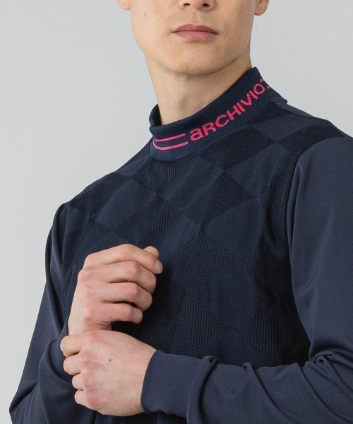 archivio(アルチビオ)の「<MENS>ダイヤチェック柄冷感プルオーバー(その他トップス・メンズ・ブラック/ネイビー/ホワイト・LL/M/L)」の19枚目の写真