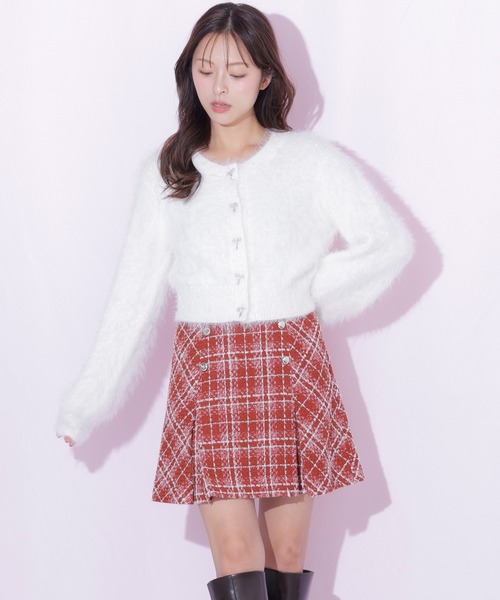 JILL by JILL STUART(ジルバイジルスチュアート)の「カルゼチェックミニスカート(スカート・レディース・ブラック系その他/レッド系その他/グレー系その他・SMALL/MEDIUM)」の6枚目の写真