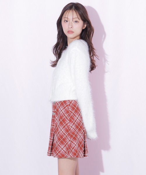JILL by JILL STUART(ジルバイジルスチュアート)の「カルゼチェックミニスカート(スカート・レディース・ブラック系その他/レッド系その他/グレー系その他・SMALL/MEDIUM)」の9枚目の写真