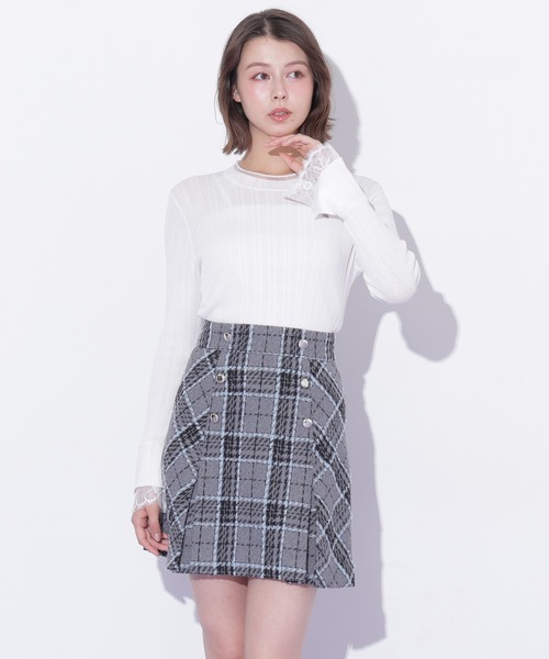 JILL by JILL STUART(ジルバイジルスチュアート)の「カルゼチェックミニスカート(スカート・レディース・ブラック系その他/レッド系その他/グレー系その他・SMALL/MEDIUM)」の22枚目の写真