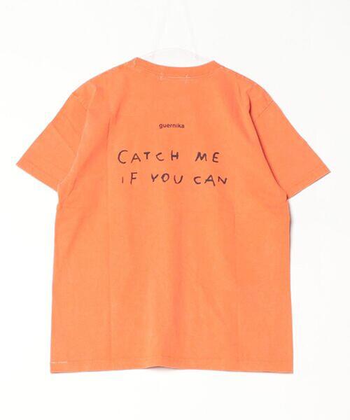 ROYAL FLASH（ロイヤルフラッシュ）の「guernika/ゲルニカ/PAINT T-SHIRT/BEAR（Tシャツ/カットソー・メンズ・オレンジ・M/2XL/XL/S）」の2枚目の写真