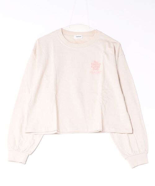 GENERATOR(ジェネレーター)の「GENERATOR/ジェネレーター The Happy L/S Tシャツ(Tシャツ/カットソー・レディース・ホワイト/ベージュ系その他・F)」の2枚目の写真