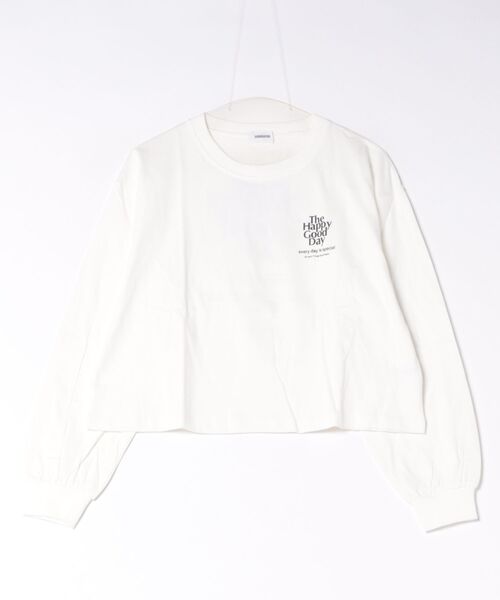 GENERATOR(ジェネレーター)の「GENERATOR/ジェネレーター The Happy L/S Tシャツ(Tシャツ/カットソー・レディース・ホワイト/ベージュ系その他・F)」の7枚目の写真