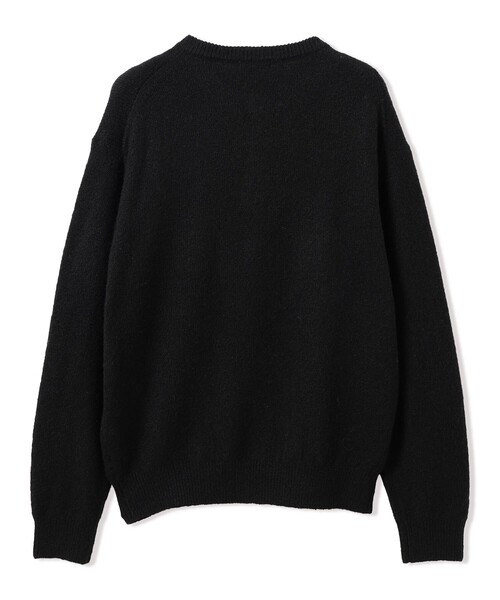 BEAMS HEART(ビームスハート)の「アルパカ混 ヘンリーネック ニット(ニット/セーター・メンズ・ブラック/グレー・LARGE/SMALL/MEDIUM)」の16枚目の写真