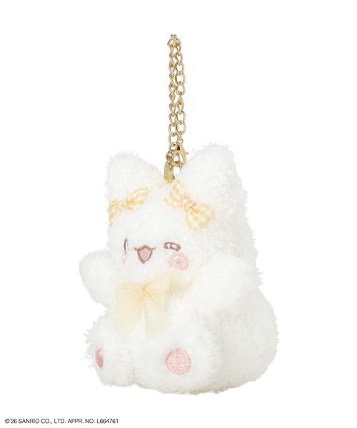 sanrio(サンリオ)の「【受注生産】はなまるおばけ ギンガムリボンチャーム(キーホルダー・レディース・ピンク/ライトイエロー/サックスブルー・FREE)」の11枚目の写真
