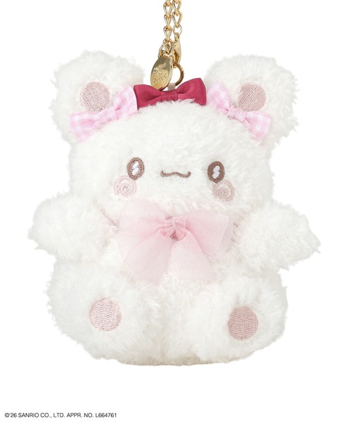 sanrio(サンリオ)の「【受注生産】はなまるおばけ ギンガムリボンチャーム(キーホルダー・レディース・ピンク/ライトイエロー/サックスブルー・FREE)」の17枚目の写真