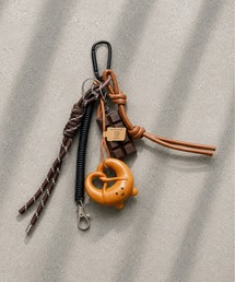 ZIP FIVE（ジップファイブ）の「6タイプ モチーフ じゃらじゃら バッグ＆パンツチャーム キーホルダー リング チェーン カラビナ（キーケース/キーアクセサリー）」