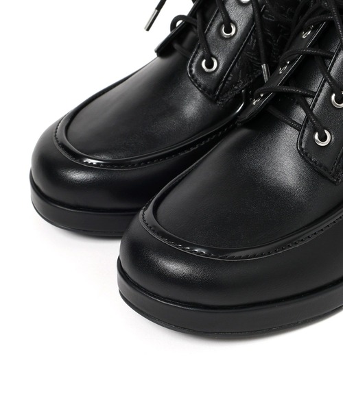HARE(ハレ)の「ジャガードレースアップシューズ(HARE)(その他シューズ・レディース・ブラック・LARGE/MEDIUM)」の15枚目の写真