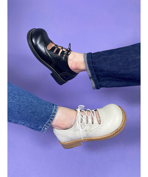 hippu（ヒプ）の「Gillie Shoes Women [Black]（バレエシューズ・レディース・その他・25.5cm/25cm/24cm/24.5cm/23cm/23.5cm/22.5cm/22cm）」の3枚目の写真