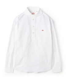 Men's Oxford Round Collar Pullover Shirt