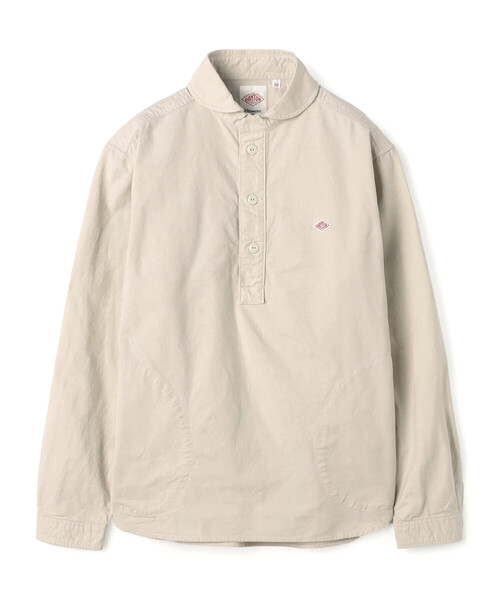 DANTON(ダントン)の「Men's Oxford Round Collar Pullover Shirt(シャツ/ブラウス・メンズ・オフホワイト/ホワイト・44/42/38/40)」の8枚目の写真