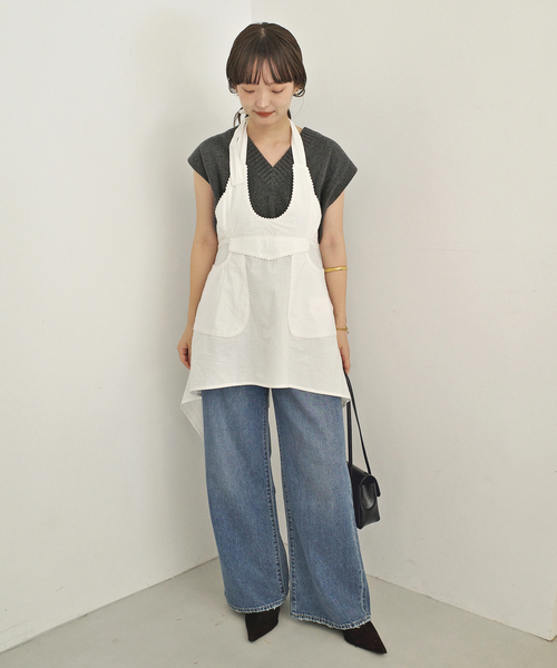 SLOBE IENA(スローブイエナ)の「SLOBE レザーフラップショルダーバッグ(ショルダーバッグ・レディース・ブラウン/ブラック・FREE)」の22枚目の写真
