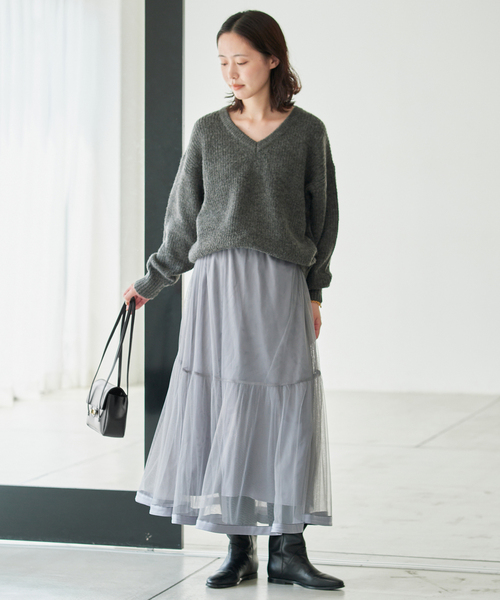 SLOBE IENA(スローブイエナ)の「SLOBE レザーフラップショルダーバッグ(ショルダーバッグ・レディース・ブラウン/ブラック・FREE)」の7枚目の写真
