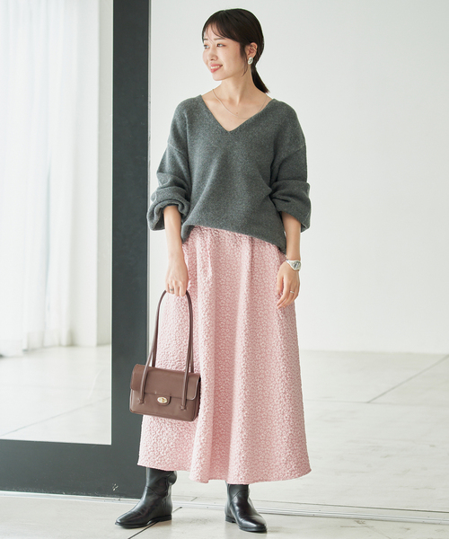SLOBE IENA(スローブイエナ)の「SLOBE レザーフラップショルダーバッグ(ショルダーバッグ・レディース・ブラウン/ブラック・FREE)」の14枚目の写真