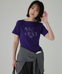 【La Hutte】コンパクトロゴTシャツ