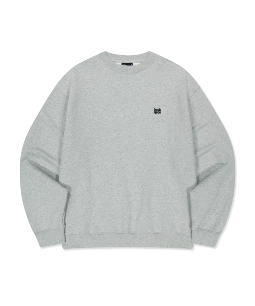 BROWNBREATH(ブラウンブレス)の「TAG OG クルーネック(スウェット・レディース・ライトグレー/ブラック・MEDIUM/SMALL/XX-LARGE/X-LARGE/LARGE)」の3枚目の写真