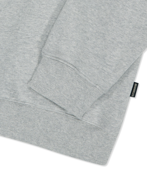 BROWNBREATH(ブラウンブレス)の「TAG OG クルーネック(スウェット・レディース・ライトグレー/ブラック・MEDIUM/SMALL/XX-LARGE/X-LARGE/LARGE)」の8枚目の写真
