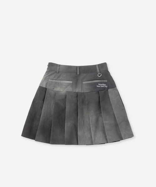 Saturdays Golf（サタデーズゴルフ）の「Marbledyed Pleats Skirt | WOMEN（スカート・メンズ・グレー/ブラウン/ネイビー・M/S/L）」の10枚目の写真