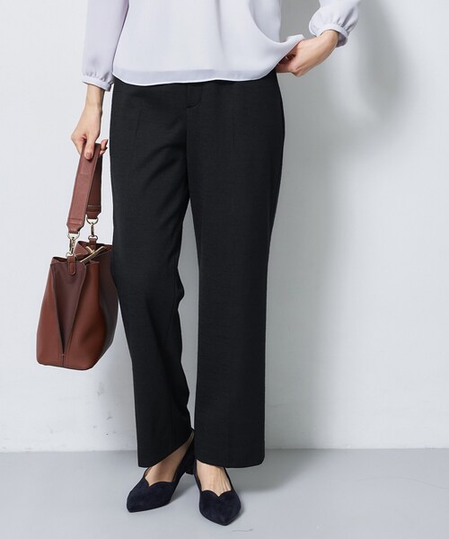 Reflect(リフレクト)の「【SS-4Lサイズ/セットアップ可】匠センタープレスベーシックパンツ(その他パンツ・レディース・ネイビー/ダークグレー/ブラック・05/11/09/07/17/15 /13)」の6枚目の写真