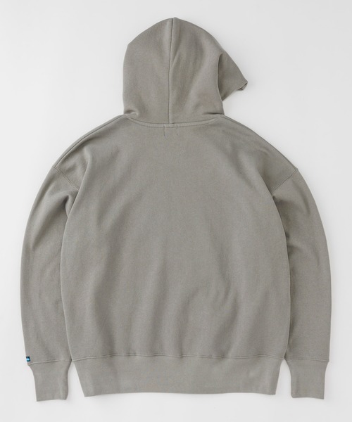 KAVU（カブー）の「KAVU/カブー OP Parka Tiger/ワンポイント パーカー タイガー（パーカー・メンズ・ブラック/ライトグレー/ベージュ・MEDIUM/SMALL/LARGE）」の12枚目の写真