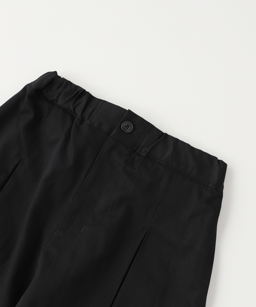 PULP/417EDIFICE(パルプフォーワンセブンエディフィス)の「SAGE NATION / セイジネーション BOX PLEAT TROUSER(スラックス・メンズ・ブラック・MEDIUM/SMALL)」の6枚目の写真