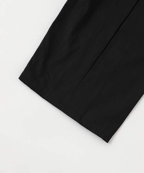 PULP/417EDIFICE(パルプフォーワンセブンエディフィス)の「SAGE NATION / セイジネーション BOX PLEAT TROUSER(スラックス・メンズ・ブラック・MEDIUM/SMALL)」の3枚目の写真