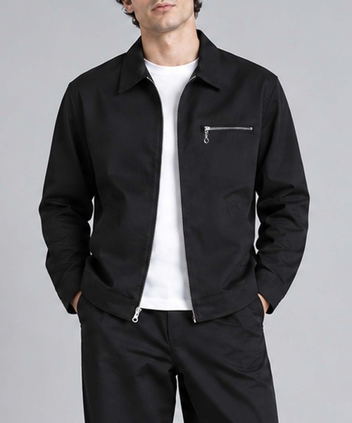 Schott(ショット)の「TC WORK JACKET(ブルゾン・メンズ・ブラック・XL)」の1枚目の写真