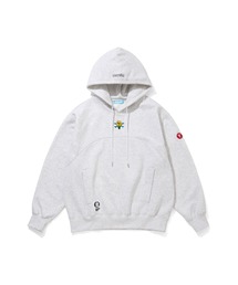 ICECREAM（アイスクリーム）の「EMBROIDEREY LOGO SWITCHING COTTON HOODIE（パーカー）」