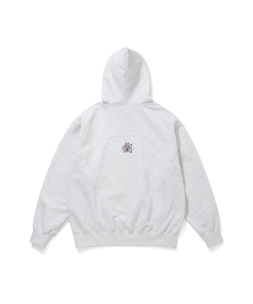 ICECREAM(アイスクリーム)の「EMBROIDEREY LOGO SWITCHING COTTON HOODIE(パーカー・メンズ・ブラック/アッシュグレー・MEDIUM/LARGE/X-LARGE)」の6枚目の写真