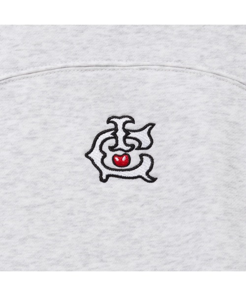 ICECREAM(アイスクリーム)の「EMBROIDEREY LOGO SWITCHING COTTON HOODIE(パーカー・メンズ・ブラック/アッシュグレー・MEDIUM/LARGE/X-LARGE)」の10枚目の写真