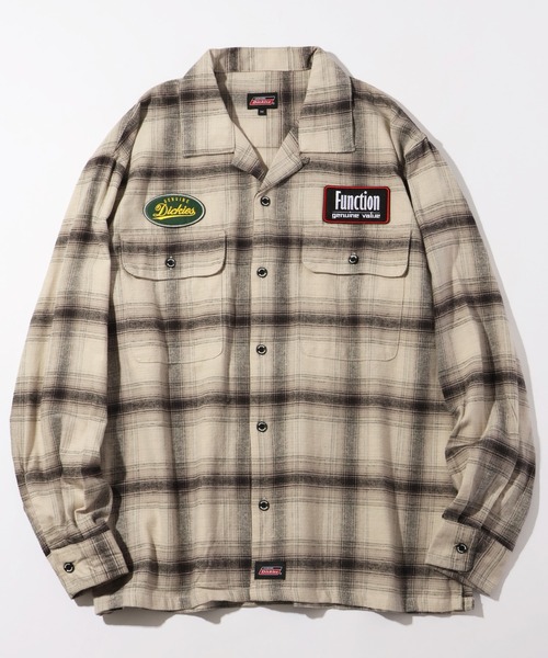 GENUINE DICKIES/ジェニュインディッキーズ】ワッペン付き ネル