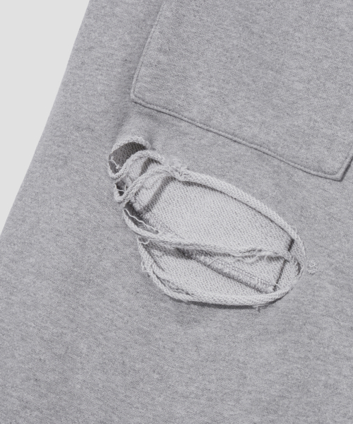 Verdnt（バーダント）の「ダメージ加工スウェットパンツ [グレー]（スウェットパンツ・レディース・その他・SMALL/MEDIUM）」の10枚目の写真