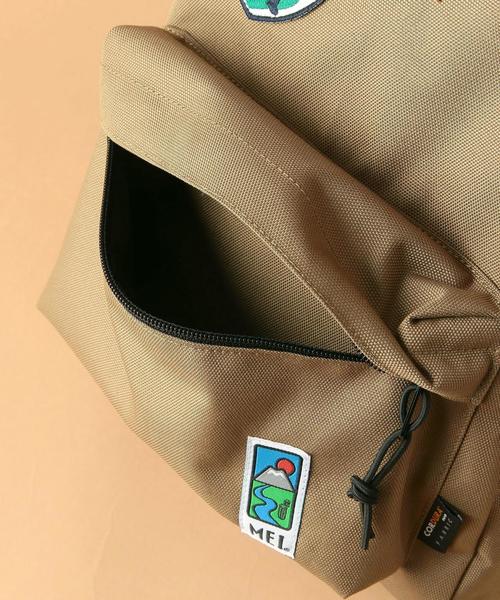 MEI（メイ）の「別注【MEI(メイ)】 デイパック M/ワッペン 16FW◆（バックパック/リュック・キッズ・ピンク/オリーブ/ネイビー・ﾌﾘ-）」の9枚目の写真