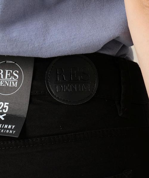 BEAUTY&YOUTH UNITED ARROWS（ビューティーアンドユースユナイテッドアローズ）の「＜RES DENIM＞キティスキニー ブラック◆（デニムパンツ・レディース・ブラック・24/25）」の2枚目の写真