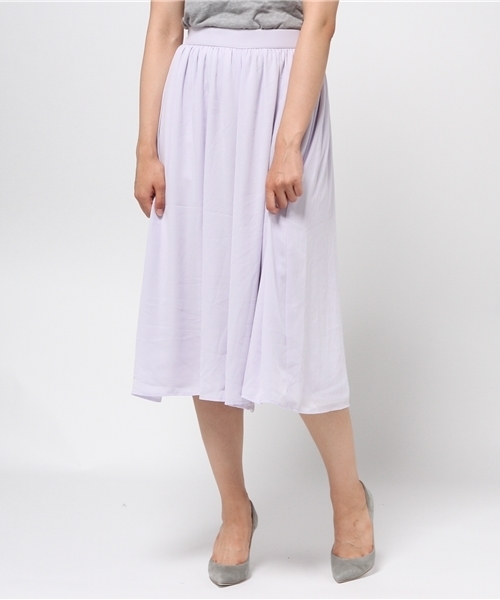 rienda（リエンダ）の「フレアスカウチョ（その他パンツ・レディース・ホワイト/ブラック/ライトパープル・MEDIUM/SMALL）」の13枚目の写真