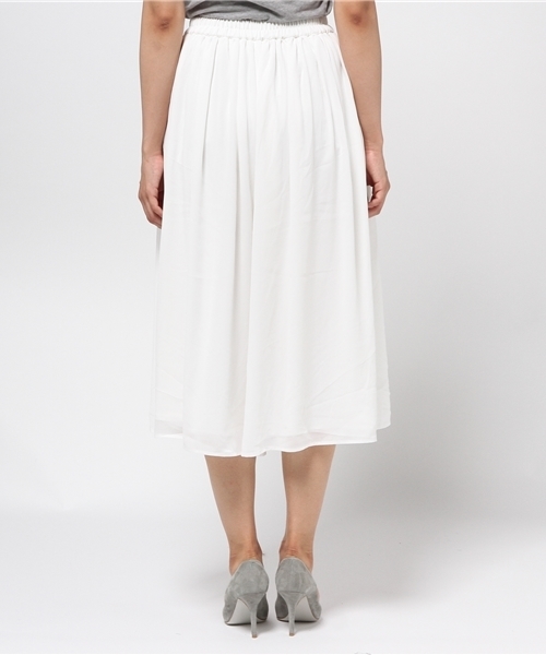 rienda（リエンダ）の「フレアスカウチョ（その他パンツ・レディース・ホワイト/ブラック/ライトパープル・MEDIUM/SMALL）」の6枚目の写真