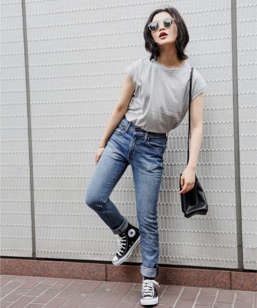 Levi's（リーバイス）の「505C ストレートスリムフィット/ATOMIC BLUE/14.2oz（デニムパンツ・レディース・インディゴブルー・23inch/24inch/27inch/26inch/25inch）」の14枚目の写真