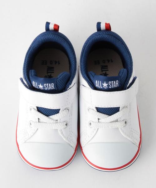 CONVERSE（コンバース）の「【CONVERSE(コンバース)】ミニオールスター 12cm-14cm（スニーカー・キッズ・ホワイト・12cm/14cm/13cm）」の4枚目の写真