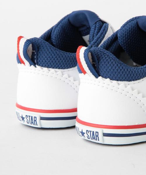 CONVERSE（コンバース）の「【CONVERSE(コンバース)】ミニオールスター 12cm-14cm（スニーカー・キッズ・ホワイト・12cm/14cm/13cm）」の2枚目の写真