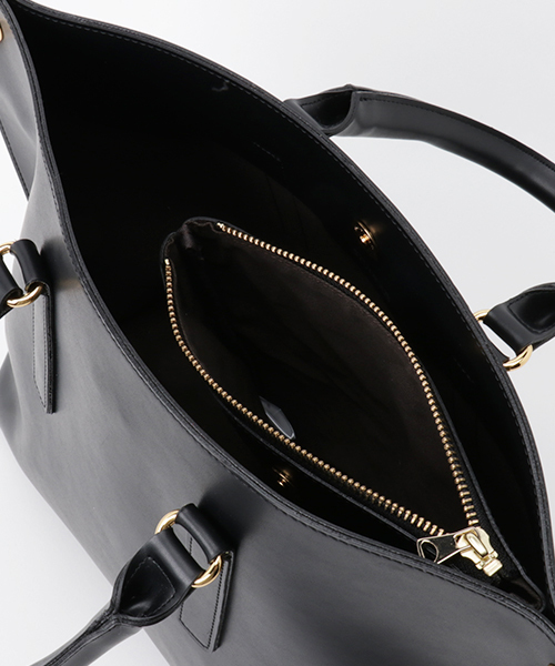 STUDIOUS(ステュディオス)の「STUDIOUS 2WAYシャインコンパクトBAG(ショルダーバッグ・レディース・ブラック/アイボリー/ピンク・FREE)」の8枚目の写真