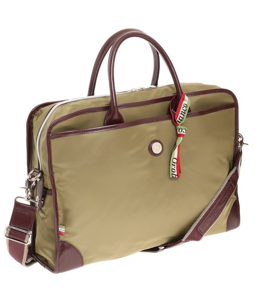 Orobianco(オロビアンコ)の「オロビアンコ シングルファスナーブリーフ A4(ビジネスバッグ・メンズ・カーキ/グレー/レッド/ブラック/ネイビー/ブルー/ブルー系その他2・FREE)」の3枚目の写真