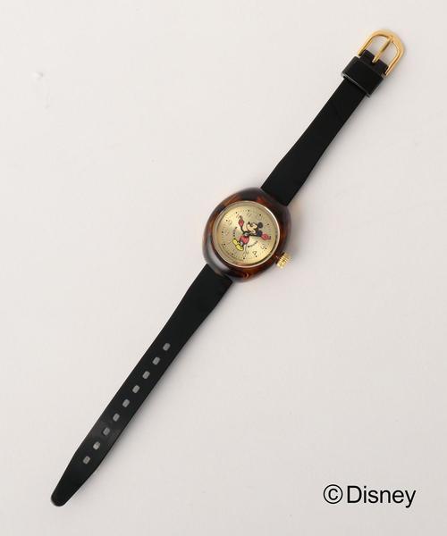BEAUTY&YOUTH UNITED ARROWS（ビューティーアンドユースユナイテッドアローズ）の「BY クリアウォッチ/DISNEY о（アナログ腕時計・レディース・ブラウン/その他1/ピンク/その他2・FREE）」の6枚目の写真