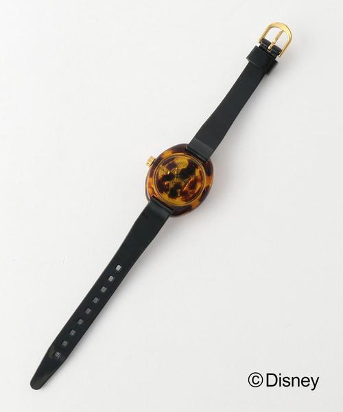 BEAUTY&YOUTH UNITED ARROWS（ビューティーアンドユースユナイテッドアローズ）の「BY クリアウォッチ/DISNEY о（アナログ腕時計・レディース・ブラウン/その他1/ピンク/その他2・FREE）」の7枚目の写真