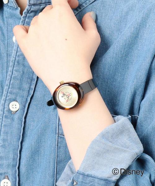 BEAUTY&YOUTH UNITED ARROWS（ビューティーアンドユースユナイテッドアローズ）の「BY クリアウォッチ/DISNEY о（アナログ腕時計・レディース・ブラウン/その他1/ピンク/その他2・FREE）」の9枚目の写真