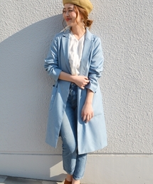 SHIPS | リネンライクチェスターコート0097(チェスターコート)