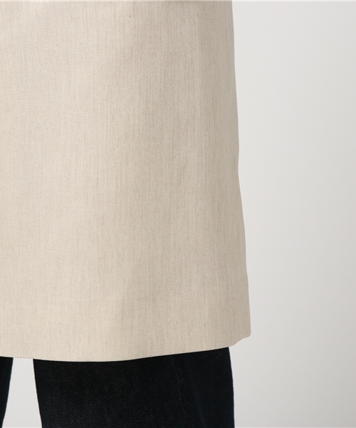 SHIPS（シップス）の「リネンライクチェスターコート0097（チェスターコート・レディース・ベージュ系その他/ダークブルー/スカイブルー・36/38）」の10枚目の写真