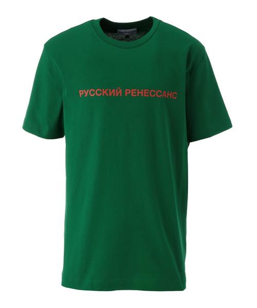 Gosha Rubchinskiy(ゴーシャラブチンスキー)の「GOSHA RUBCHINSKIY(ゴーシャ ラブチンスキー) RR TEE(Tシャツ/カットソー・メンズ・ケリー・LARGE/MEDIUM)」の1枚目の写真