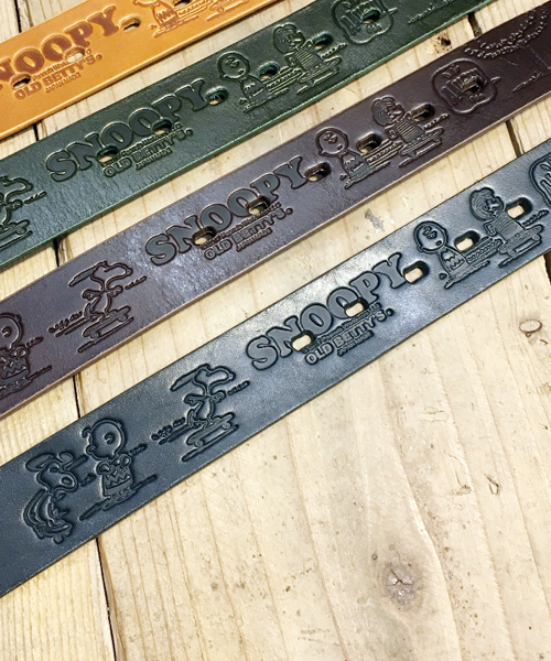 Snoopy Embossed Leather Belt Skateboard スヌーピーエンボスレザーベルト ベルト Snoopy Old Betty S スヌーピーカケルオールドベティーズ のファッション通販 Zozotown