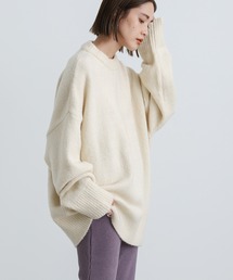 select MOCA | 【再入荷】【2017A/W】もっちり柔らか肌触り★ユニセックスバルーンスリーブデザインオーバーサイズボリュームニット(ニット/セーター)